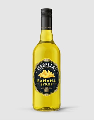 ISABELLA'S *SYRUP* BANANA 700ML(6)