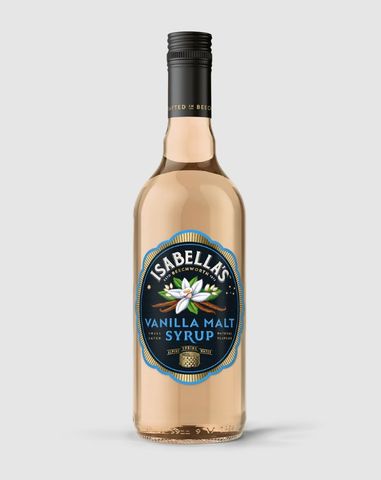 ISABELLAS *SYRUP* VANILLA MALT 700ML (6)