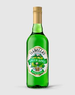ISABELLA'S CORDIAL GREEN APPLE 700ml