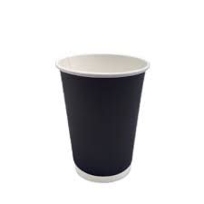 CUP 12OZ DW BLACK (502067) 500