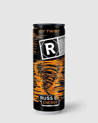 RUSS ENERGY ICY TWIST 355ml (24PACK)