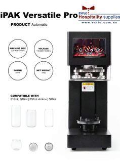 CAN SEALING MACHINE iPAK VERSATILE PRO