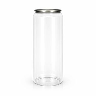 PET CANS UNBRANDED 500ml W/LIDS 100/CTN