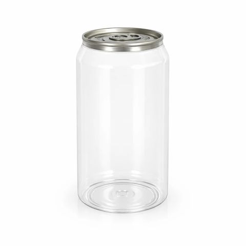 PET CANS UNBRANDED 330ml W/LIDS 200/CTN