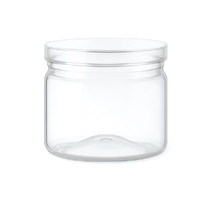 PET JARS UNBRANDED 280ml W/LIDS 100/CTN