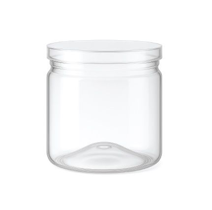 PET JARS UNBRANDED 450ml W/LIDS 200/CTN