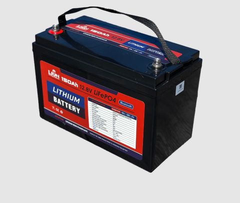 BATTERY LION LITHIUM STEEL SLIM 150AH