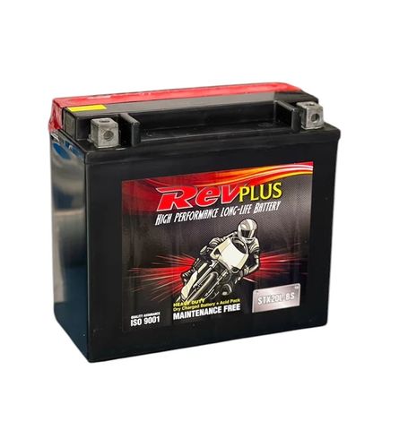 BATTERY MOTORCYCLE SMFAGM YTX20L-BS 18AH