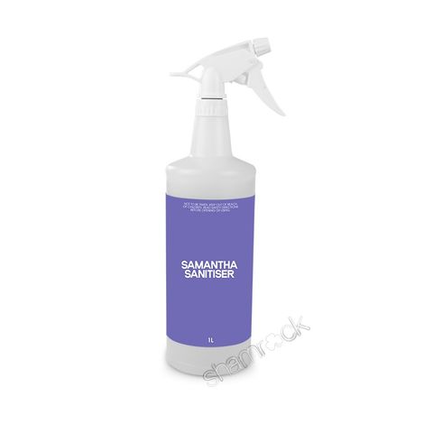SR SAM NONRINSE SANITISE EMPTY SPRAY BTL