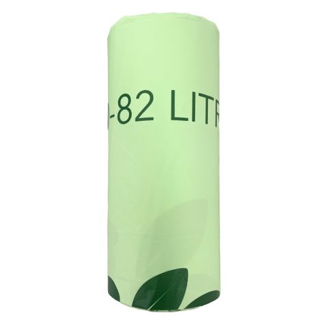 GARBAGE BAG COMP. GREEN 80L [CB80HD]250