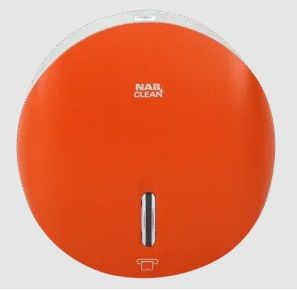 DISPENSER JUMBO TOILET ROLL - ORANGE ABS