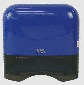 DISPENSER INTERLEAF TOWEL BLUE (ABS)