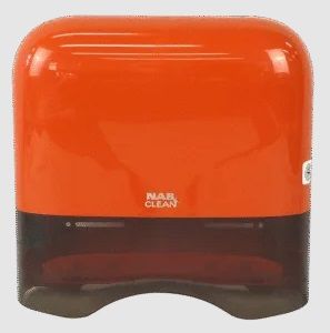 DISPENSER INTERLEAF TOWEL ORANGE (ABS)