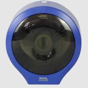 DISPENSER JUMBO T/ROLL WINDOW BLUE (ABS)