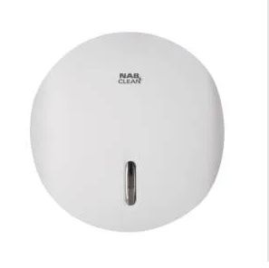 DISPENSER JUMBO TOILET ROLL - WHITE (ABS