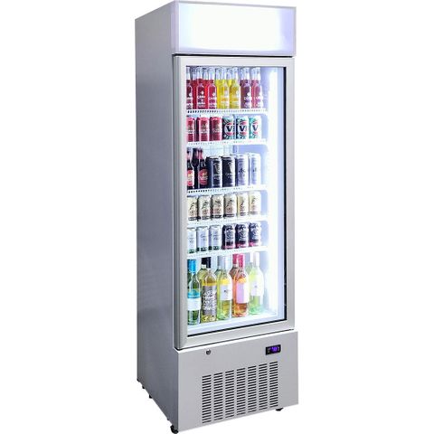 FRIDGE UPRIGHT 1 DR WHITE DISP HUS-C5