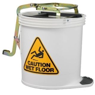 BUCKET WRINGER D/CLEAN WHT[IW-008W]2PAK