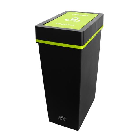 BIN GREEN DLUX RECYC STAT 40L[SABC-2079]