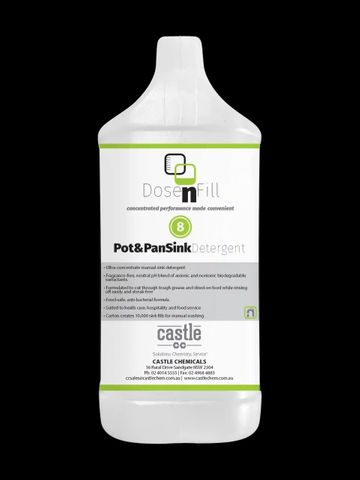 CASTLE DNF #8 POT N PAN DETERGENT 2.5L