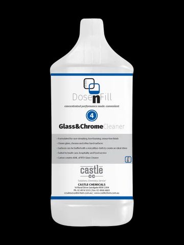 CASTLE DNF #4 GLASS & CHROME CLEANR 2.5L