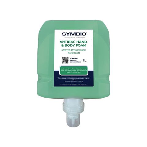 HC ANTIBAC HAND & BODY FOAM 1L POD (HBF1