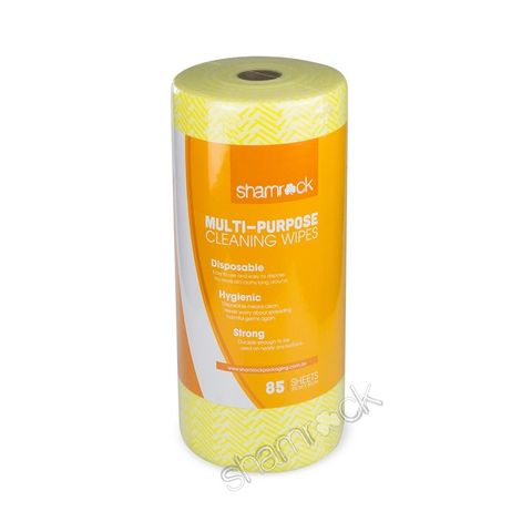 WIPES - YELLOW ROLL (532013) 85 SHEETS