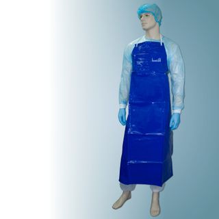 APRON PVC BLUE 1290mm [BNR5323] 1/25
