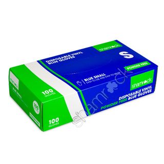 DISPOSABLE - VINYL BLUE - POWDER FREE