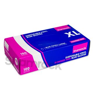 GLOVE VINYL SR PF BLUE XL 700845 100/10