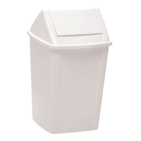 BIN TIDY SWING TOP 30ltr WHITE[SABC-1492