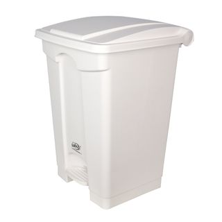 BIN H/DUTY PEDAL WHITE 45ltr [SABC-2070]