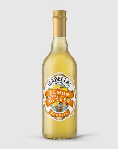 ISABELLA'S CORDIAL LEMON GINGER 700ml