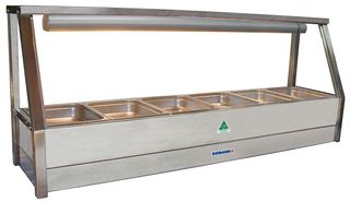 FOOD BAR - SINGLE ROW - c/w ROLL [E16RD]