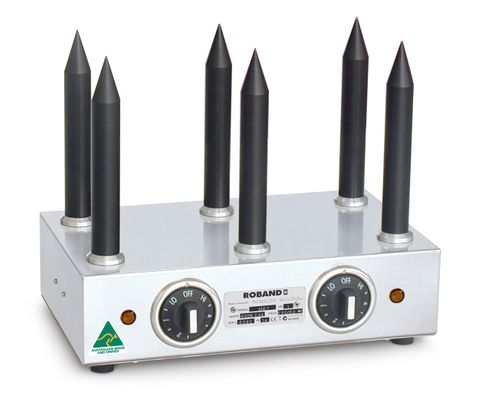 BUN WARMER - 6 TEFLON SPIKES [M6T]