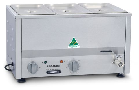 BAIN MARIE c/w 3xZ13150 & LIDS [BM2C]