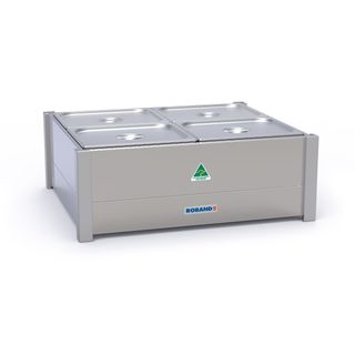 BAIN MARIE c/w 4xZ12100 & LIDS [BM22A]