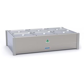 BAIN MARIE c/w 6xZ12100 & LIDS [BM23A]