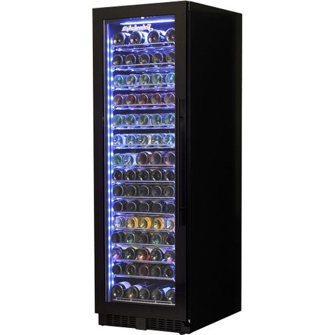 UPRIGHT FRIDGE WINE BLACK 3G [BD425LW-B]