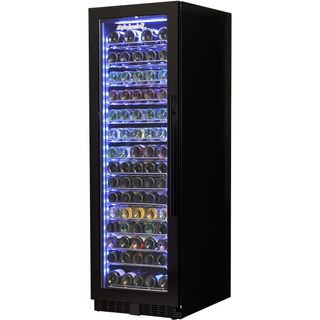 UPRIGHT FRIDGE WINE BLACK 3G [BD425LW-B]