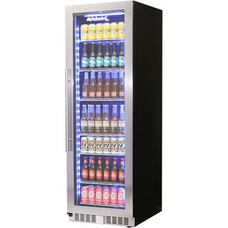 UPRIGHT FRIDGE S/S 3GLZ 405L [BD425RB]