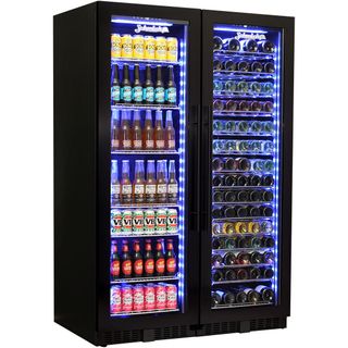 UPRIGHT FRIDGE B/W BLACK [BD425-Combo-B]