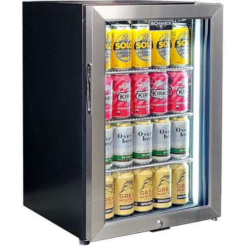 BAR FRIDGE S/S 3GLZ 69L [SK68R-SS]