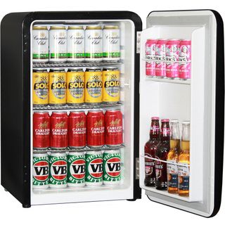 BAR FRIDGE BLACK 68L [HUS-RND70B]