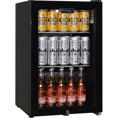 BAR FRIDGE BLACK 70L [HUS-SC70-B]