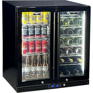 BAR FRIDGE B/W 215L [SK198D-B-HD]