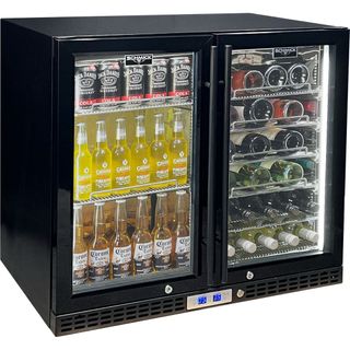 BAR FRIDGE B/W 244L [SK228D-B-HD]