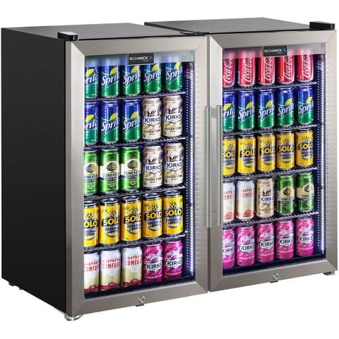 ALFRESCO FRIDGE 196L [HUS-SC88-SS-COMBO]