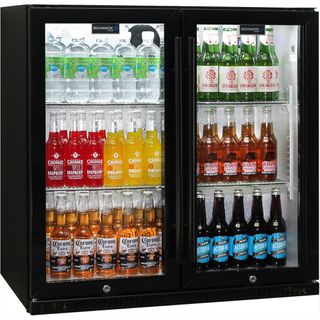 BAR FRIDGE 2DR HTD 190L [SK190-B]