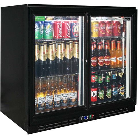 BAR FRIDGE BLACK 208L [SG2S-B]