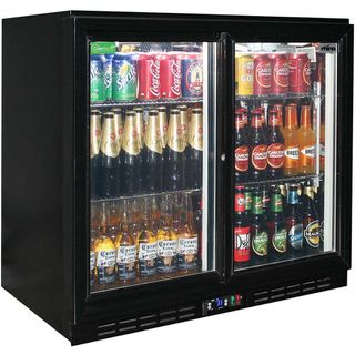 BAR FRIDGE BLACK 208L [SG2S-B]